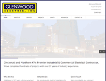 Tablet Screenshot of glenwoodelectric.com